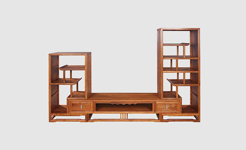丹东中式装饰厅柜组合家具效果图
