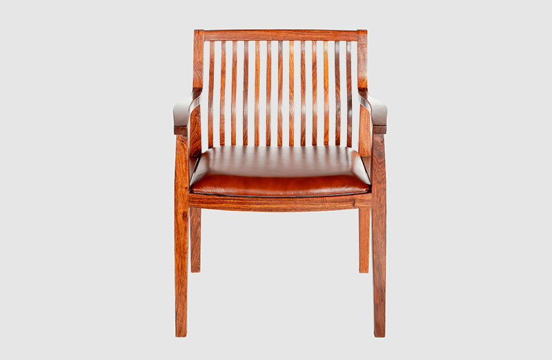 丹东中式实木大方椅家具效果图