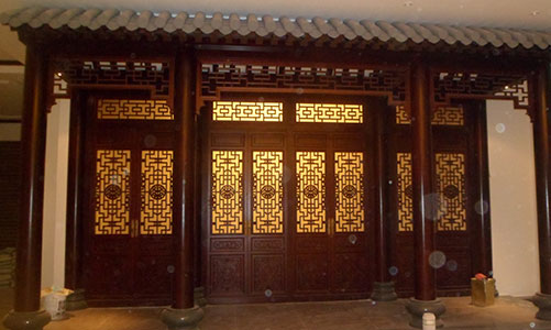 丹东传统仿古门窗浮雕技术制作方法
